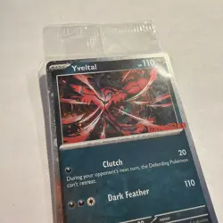 Sealed Mega Evolution Yveltal 088/132 GameStop Stamped Promo Card NM - Image 2