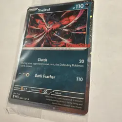 Sealed Mega Evolution Yveltal 088/132 GameStop Stamped Promo Card NM - Image 4