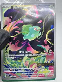 Bulbasaur - (Mega Evolution Stamped) 133/132 Miscellaneous Cards & Products Holo - Image 4