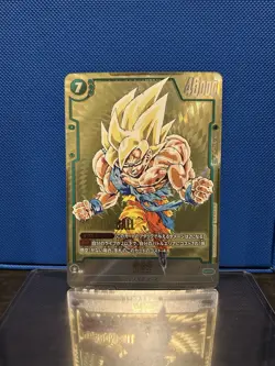 Dragon Ball Super Card Son Goku Foil FB05-119 Battle 45000 - Image 1