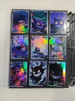 Lot of 9 Custom holo fanart mixed V Pokemon Trading Card Sleeved & Top Loaded!! - Image 2