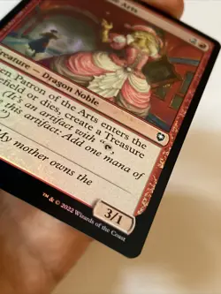 MTG Patron of the Arts *FOIL* Commander Legends Baldur's Gate 191/361 NM - Image 3