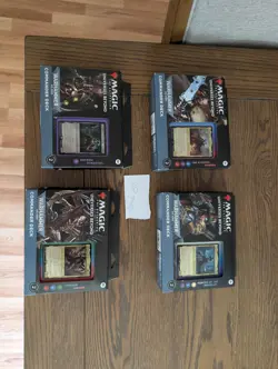 Universes Beyond Warhammer 40K 40,000 Commander Deck Case (Set of 4) MtG NIS - Image 1