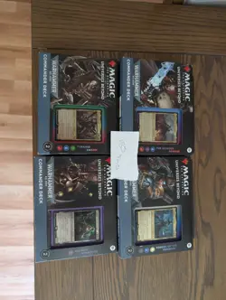 Universes Beyond Warhammer 40K 40,000 Commander Deck Case (Set of 4) MtG NIS - Image 5