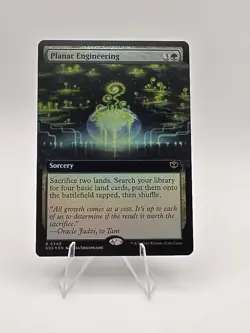 Planar Engineering Extended Art Foil 340 Secrets of Strixhaven MTG - Image 1