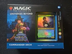 Magic the Gathering Doctor Who Blast from the Past Commander Deck Sealed 195166228815 - Image 1