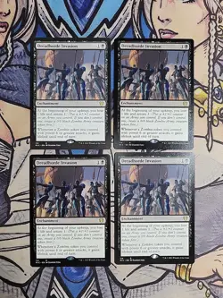 4x Dreadhorde Invasion NM/M MIC MTG Magic - Image 1