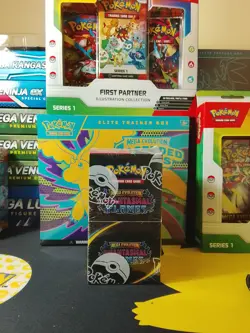Pokemon TCG Phantasmal Flames sealed Half Booster Box 18 Packs - Image 1
