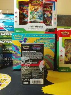 Pokemon TCG Phantasmal Flames sealed Half Booster Box 18 Packs - Image 3