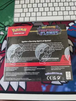 Pokemon TCG Mega Evolution Phantasmal Flames Booster Box FACTORY SEALED - Image 4