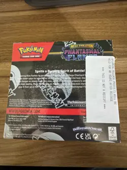 Phantasmal Flames Booster Box - Pokemon TCG - New Sealed English - Image 2