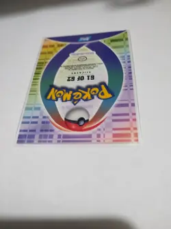 BLISSEY #242 61 OF 62 STICKER Glossy Blue Logo Pokemon 2001 Topps Johto Rare - Image 3