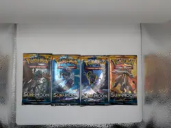 Pokemon TCG - Sun and Moon - 4X ASSORTED BASE SET PACKS SEALED - Image 2