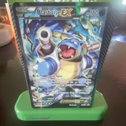 Pokemon Blastoise EX & GX Promo Holo Card Lot English Nintendo XY122 SM169 - Image 2