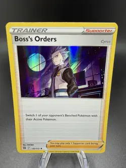 Pokemon TCG - Holo Boss's Orders 132/172 - Brilliant Stars 2022 - Image 1