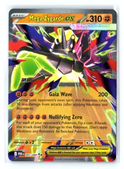POKEMON MEGA ZYGARDE EX 047/088 PERFECT ORDER NM/M - Image 1