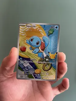 Pokemon Squirtle 039 First Partners Series 1 Black Star Promo - Image 1