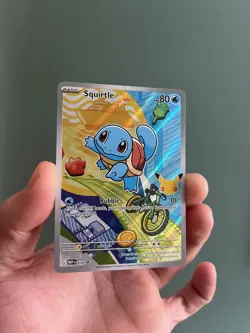 Pokemon Squirtle 039 First Partners Series 1 Black Star Promo - Image 2