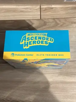 Ascended Heroes Pokemon Center Exclusive Elite Trainer Box (ETB) TORN SEAL NEW - Image 3