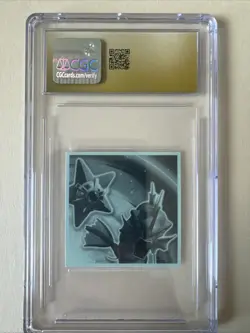 Psyduck Pokemon 2019 Mewtwo Evolution Stickers CGC Pristine 10 Pop 3 - Image 2