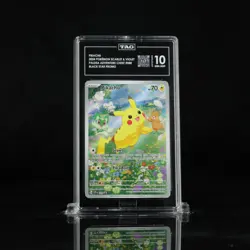 2024 Pokemon SV Paldea Adventure Chest 088 Pikachu Black Star Promo TAG 10 (969) - Image 1