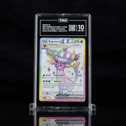 2025 Pokemon SV Prismatic Evolutions Black Star Promo Holo #175 Espeon EX TAG 10 - Image 1