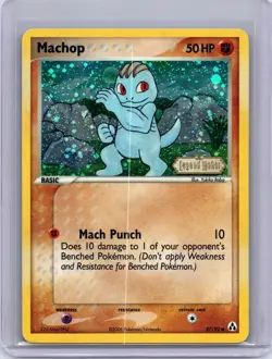 Machop Reverse Holo (57/92) - Pokemon TCG - Legend Maker - LP - Image 1