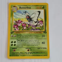 Pokemon Butterfree Jungle 33/64 Spanish Uncommon 1st Edition 70 HP Wizards 1999 - Image 1
