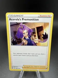 Pokemon TCG - Acerola's Premonition 129/172 - Brilliant Stars 2022 - Image 1