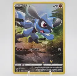Riolu GG26/GG70 Crown Zenith Galarian Gallery Ultra Rare Full Art Pokemon - Image 1
