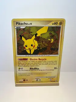 Pikachu 94/123 Common Mysterious Treasures Pokemon Moderately Played - Image 1