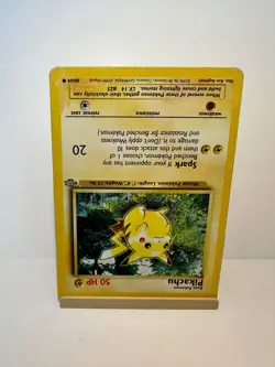 Pikachu 60/64 Common Jungle Pokemon Moderately Played - Image 2