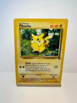 Pikachu 60/64 Common Jungle Pokemon Moderately Played - Image 1