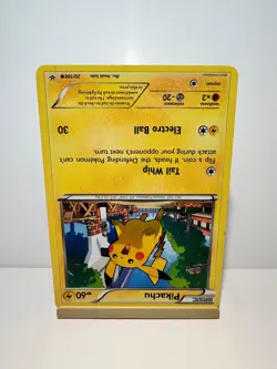 Pikachu 20/108 Common Roaring Skies Pokemon Moderately Played - Image 2
