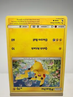 Pikachu 19/68 Common Hidden Fates Pokemon Lightly Played - Image 2