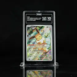 2025 Pokemon SV Prismatic Evolutions #173 Eevee Center Stamp Promo TAG 10 (954) - Image 1