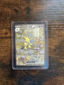 Pokemon Alakazam ex Scarlet & Violet 151 201/165 Special Illustration Rare - NM - Image 1