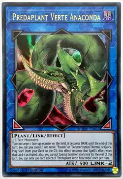 DUOV-EN021 Predaplant Verte Anaconda - Ultra Rare 1st Ed Near Mint YuGiOh Card - Image 1