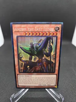Anubis the Last Judge 1st Ed YUGIOH MZTM - 003 MAZE OF MASTERS (COLLECTORS RARE) - Image 1