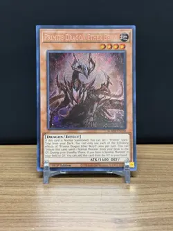 Yu-Gi-Oh Lot (8) Primite Dragon Ether Beryl, Radiant Typhoon Krosea - Image 1