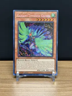 Yu-Gi-Oh Lot (8) Primite Dragon Ether Beryl, Radiant Typhoon Krosea - Image 2