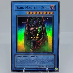 Dark Master - Zorc DCR-082 Dark Crisis-Unlimited Edition - SUPER RARE - NM - Image 1