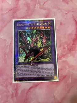 Yugioh: Fiendsmith’s Desirae - Quarter Century Secret Rare - RA04-EN056 - NM - Image 1
