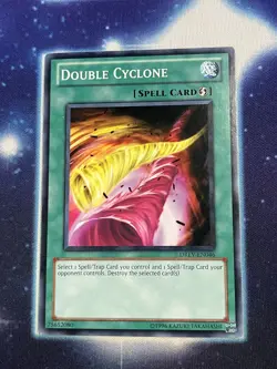 Yugioh Double Cyclone DREV-EN046 Common NM - Image 1