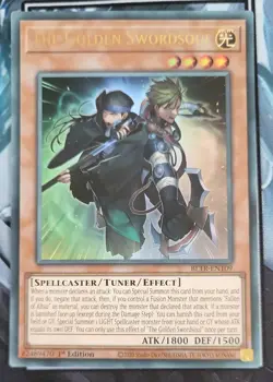 BLTR-EN109 - The Golden Swordsoul - Ultra Rare - 1st Ed - New & Mint - YuGiOh - Image 1
