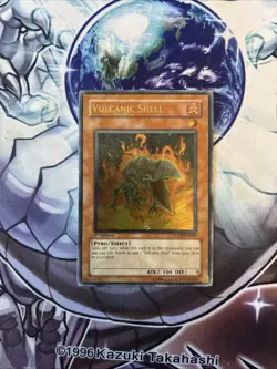 Yugioh Volcanic Shell FOTB-EN009 Ultimate Rare 1st Ed VLP (WNU) (1) - Image 1
