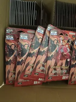 One Piece Heroines Edition (20) Lot Sleeved Booster Packs EB-03 Factory Sealed - Image 1