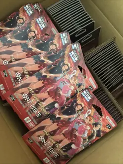 One Piece Heroines Edition (20) Lot Sleeved Booster Packs EB-03 Factory Sealed - Image 2