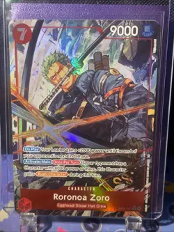 One Piece Roronoa Zoro EB04-007 Alt Art - Adventure on Kami's Island See Pics - Image 1