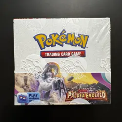 Pokemon TCG Scarlet and Violet Paldea Evolved Booster Box New Factory Sealed - Image 1